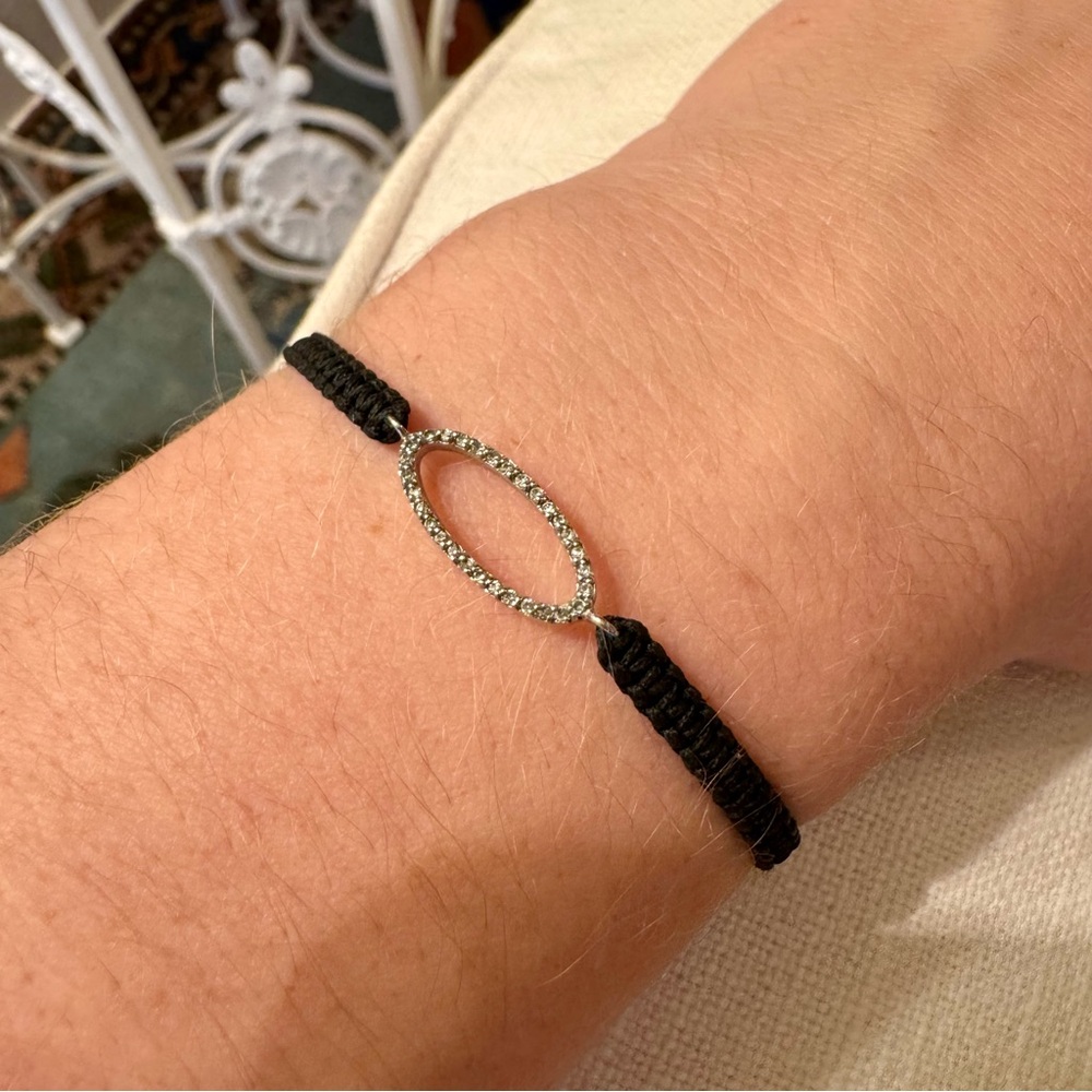 TAI Jewelry Adjustable Braided Silk Cord Bracelet With Friendship Loop